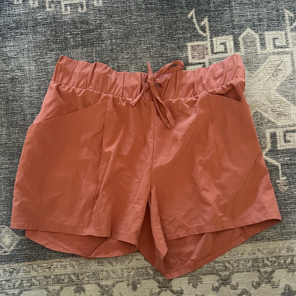 All in Motion Women's Terracotta Athletic Shorts